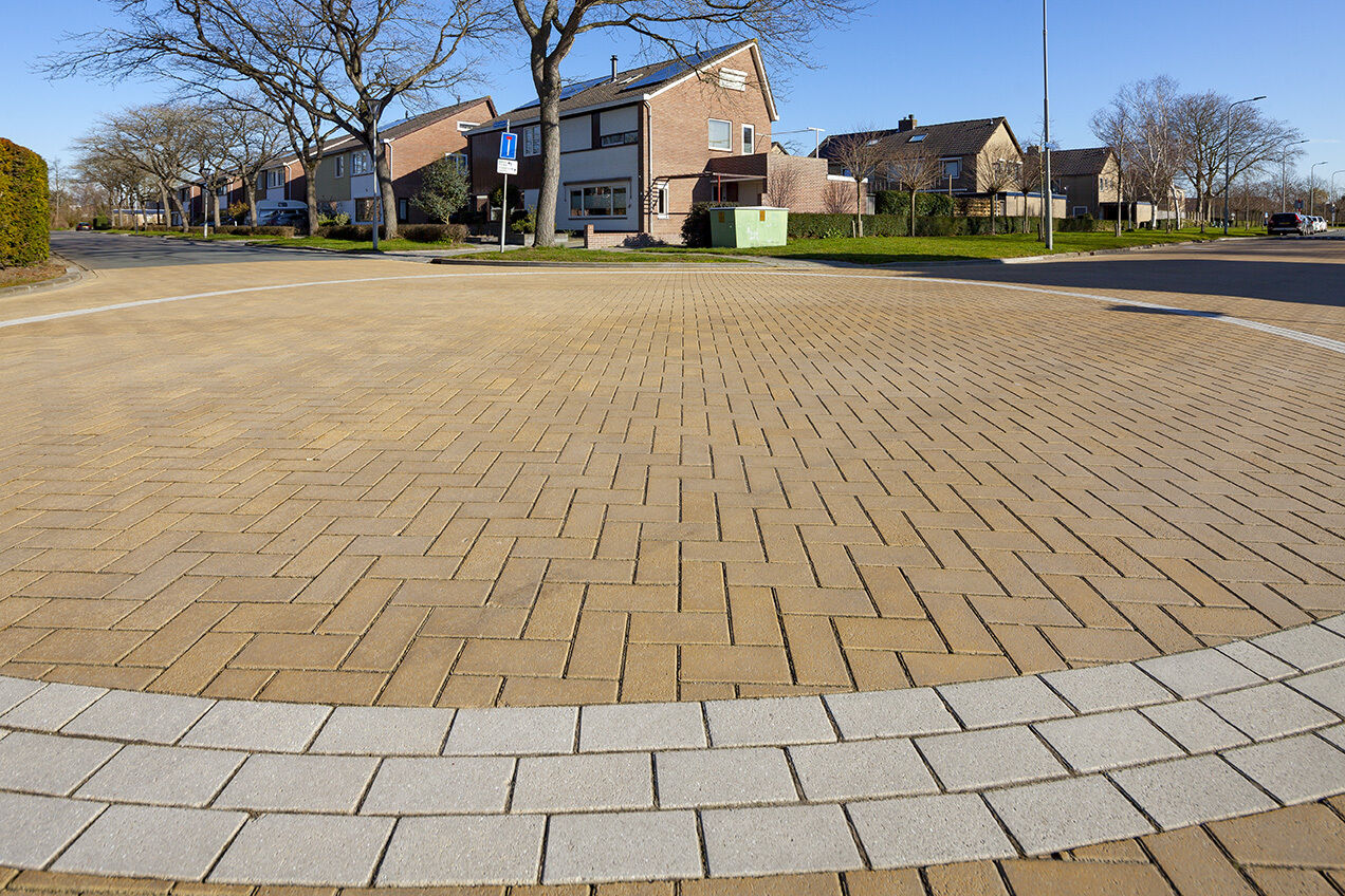 KOG Ultimate geel - gekleurde betonstraatsteen